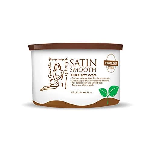 SATIN SMOOTH Pure Soy Soft Wax for Hair Removal All Skin Types, 16 oz | Gentle, Paraben-Free, Suitable for Dry Skin thumbnail 1