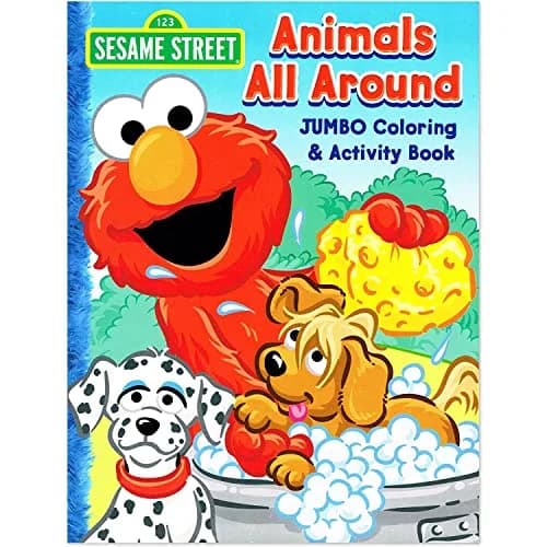 Bendon Sesame Street Coloring & Activity Book 96 Pages | Kids Art Media Paper thumbnail 6