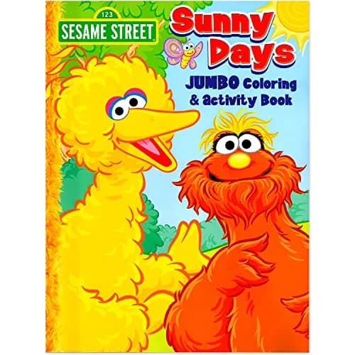 Bendon Sesame Street Coloring & Activity Book 96 Pages | Kids Art Media Paper thumbnail 2