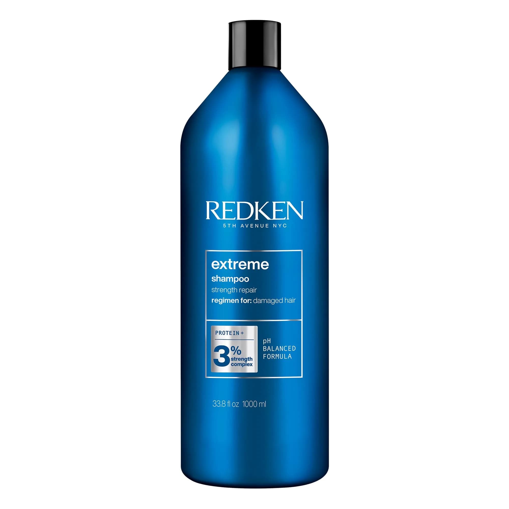 Redken Extreme Shampoo for Damaged Hair – 1000ml (33.8 Fl Oz) | Professional Strength Repair - main product image