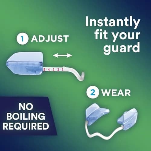 DenTek Comfort-Fit Dental Guard 2 Pack | Adjustable Night Guard for Bruxism, BPA & Latex Free, Made in USA thumbnail 5