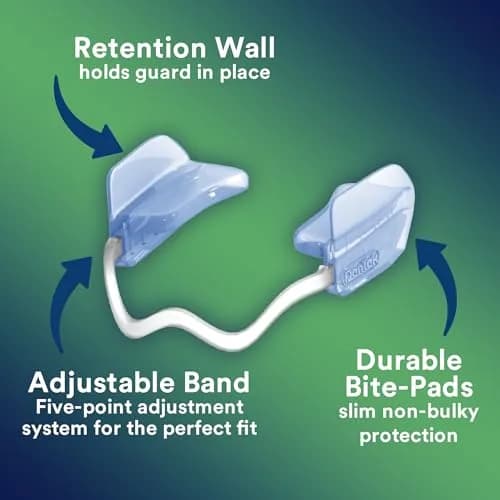 DenTek Comfort-Fit Dental Guard 2 Pack | Adjustable Night Guard for Bruxism, BPA & Latex Free, Made in USA thumbnail 3