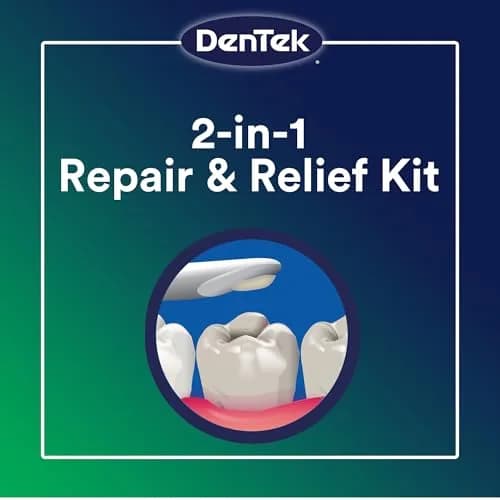 DenTek Temparin Max Advanced Tooth Repair Kit, 6 Kits | Temporary Dental Emergency Fix, 13+ Repairs thumbnail 3