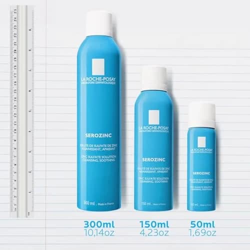 La Roche-Posay Serozinc Mattifying Face Mist 150ml (5.2 Fl Oz) | Controls Shine for Oily, Sensitive Skin thumbnail 6