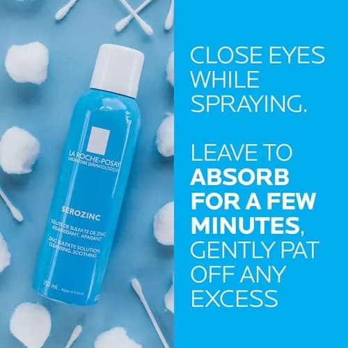 La Roche-Posay Serozinc Mattifying Face Mist 150ml (5.2 Fl Oz) | Controls Shine for Oily, Sensitive Skin thumbnail 2