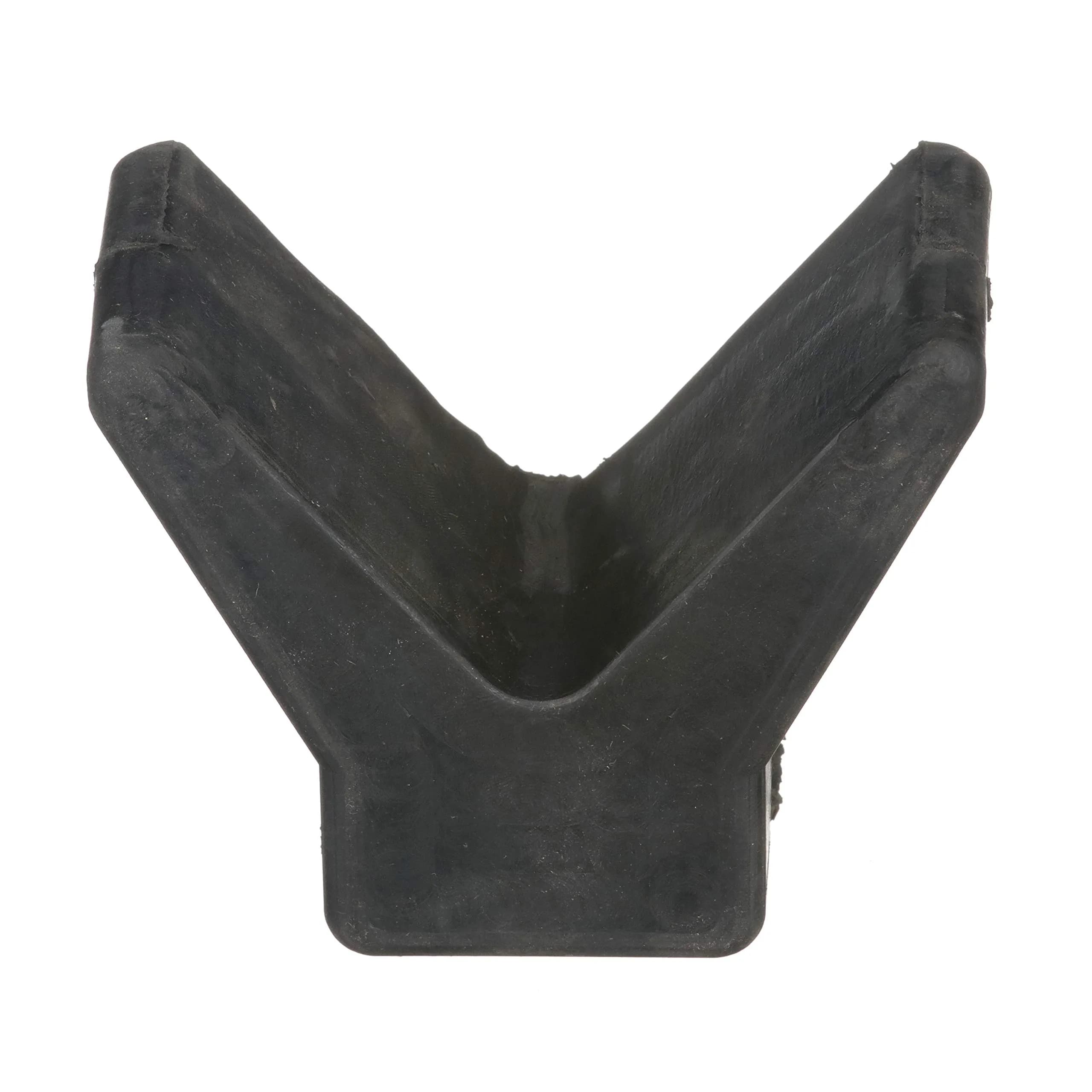 attwood Boat Trailer Rubber Bow Stop V-Block 2" x 2" | Deep V Design for Secure Fit