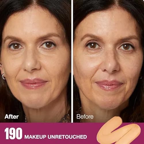 Maybelline Foundation Eraser SPF 20 Moisturizing 190 | Youthful, Natural Finish thumbnail 2