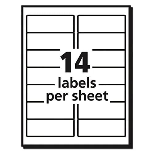 Avery Easy Peel Address Labels for Inkjet Printers, White, 350 Labels | Professional Grade Labels thumbnail 4