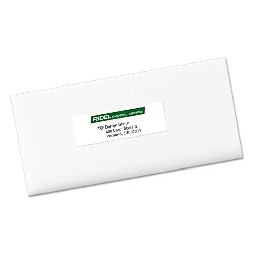Avery Easy Peel Address Labels for Inkjet Printers, White, 350 Labels | Professional Grade Labels thumbnail 3