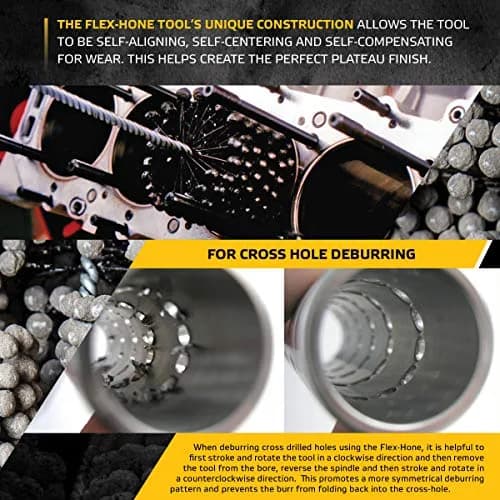 Flex-Hone 2-3/8" (60.3mm) Diameter | Silicon Carbide Grit for Steel & Cast Iron thumbnail 7