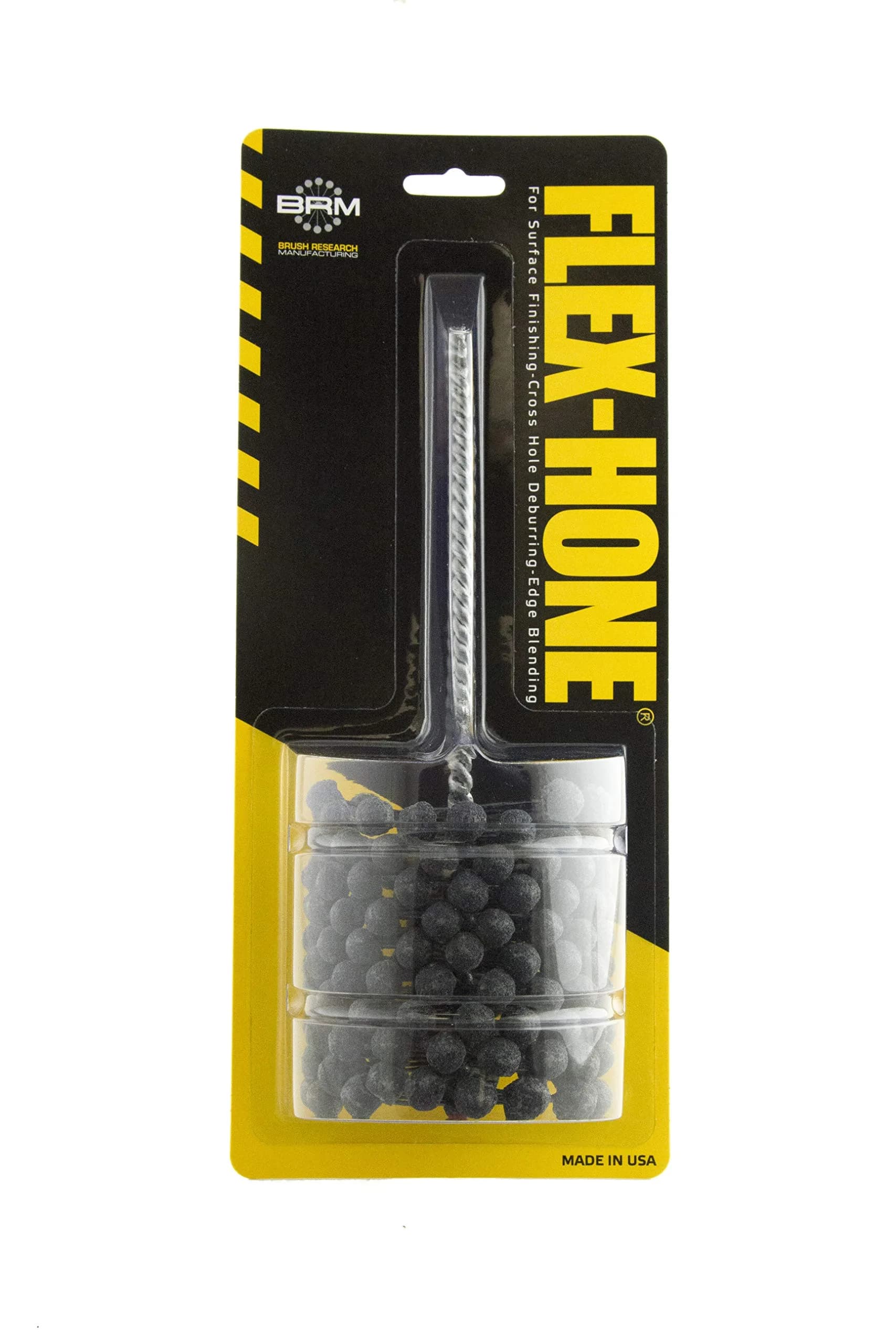 Flex-Hone 3" (76.2mm) Diameter, 180 Grit, Silicon Carbide | Self-Centering Honing Tool for Steel & Cast Iron - main product image