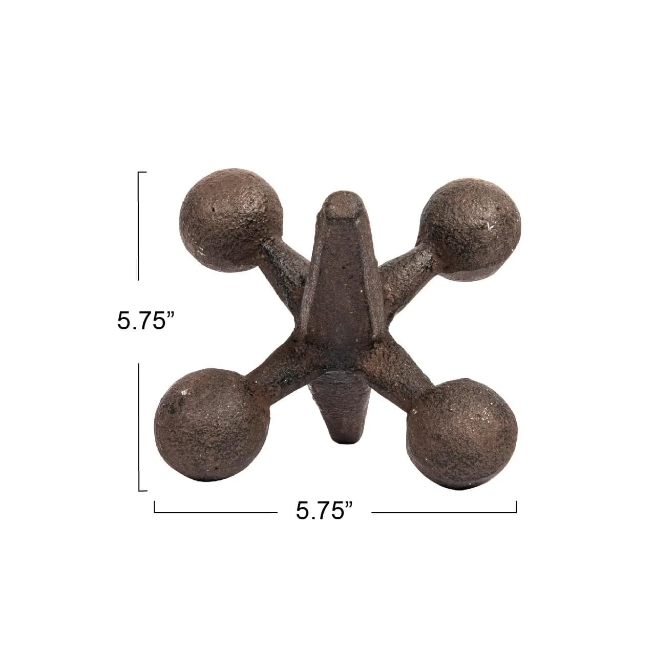 Creative Co-Op Retro Decorative Cast Iron Jack Figurine 15.24cm (6") | Heavy Duty Home Accent - view 2