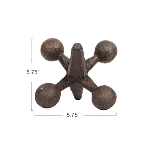 Creative Co-Op Retro Decorative Cast Iron Jack Figurine 15.24cm (6") | Heavy Duty Home Accent thumbnail 2