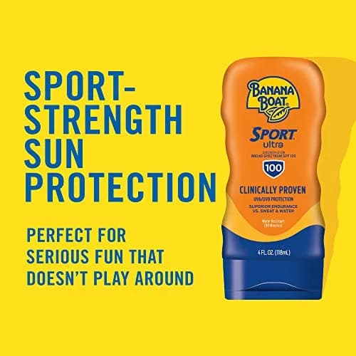 Banana Boat Sport SPF 100 Sunscreen Lotion 4 oz | Water & Sweat Resistant thumbnail 2