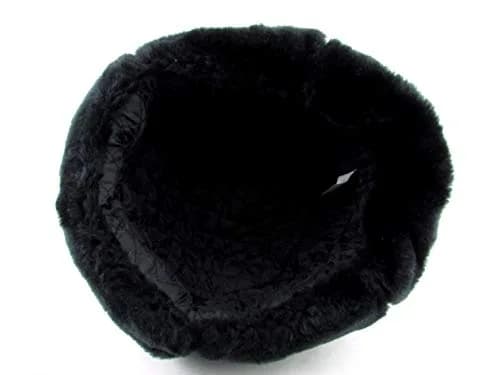 PETON Black Russian Soviet Army Military Cossack Ushanka Hat Size L | Authentic Winter Headwear thumbnail 2