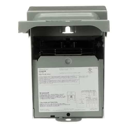 ABB TFN60RCP Weatherproof AC Disconnect Switch 60A 240V | Non-Fusible, 1 Phase, 10kAIC thumbnail 1