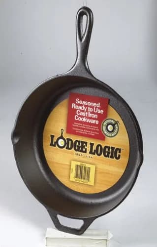 Lodge Cast Iron Skillet 10.25 Inch Pack of 2 | Naturally Non-Stick & Oven Safe