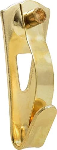 OOK Picture Hangers Value Pack 17-Piece Set | Brass Finish, 10-75lb Capacity Hooks thumbnail 2