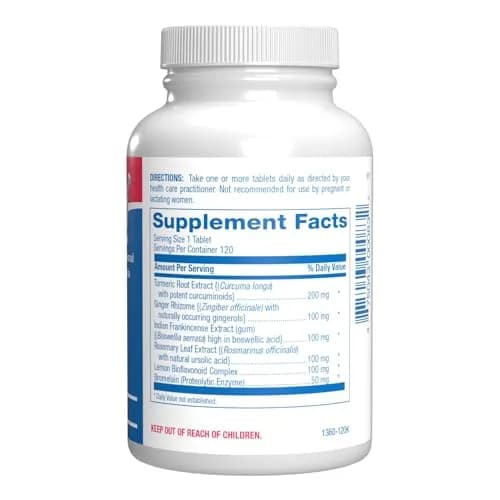 Pro ENZ Joint Support Supplement - Clinical Formula Turmeric Boswellia for Joint & Cartilage Mobility (120 Servings) thumbnail 9