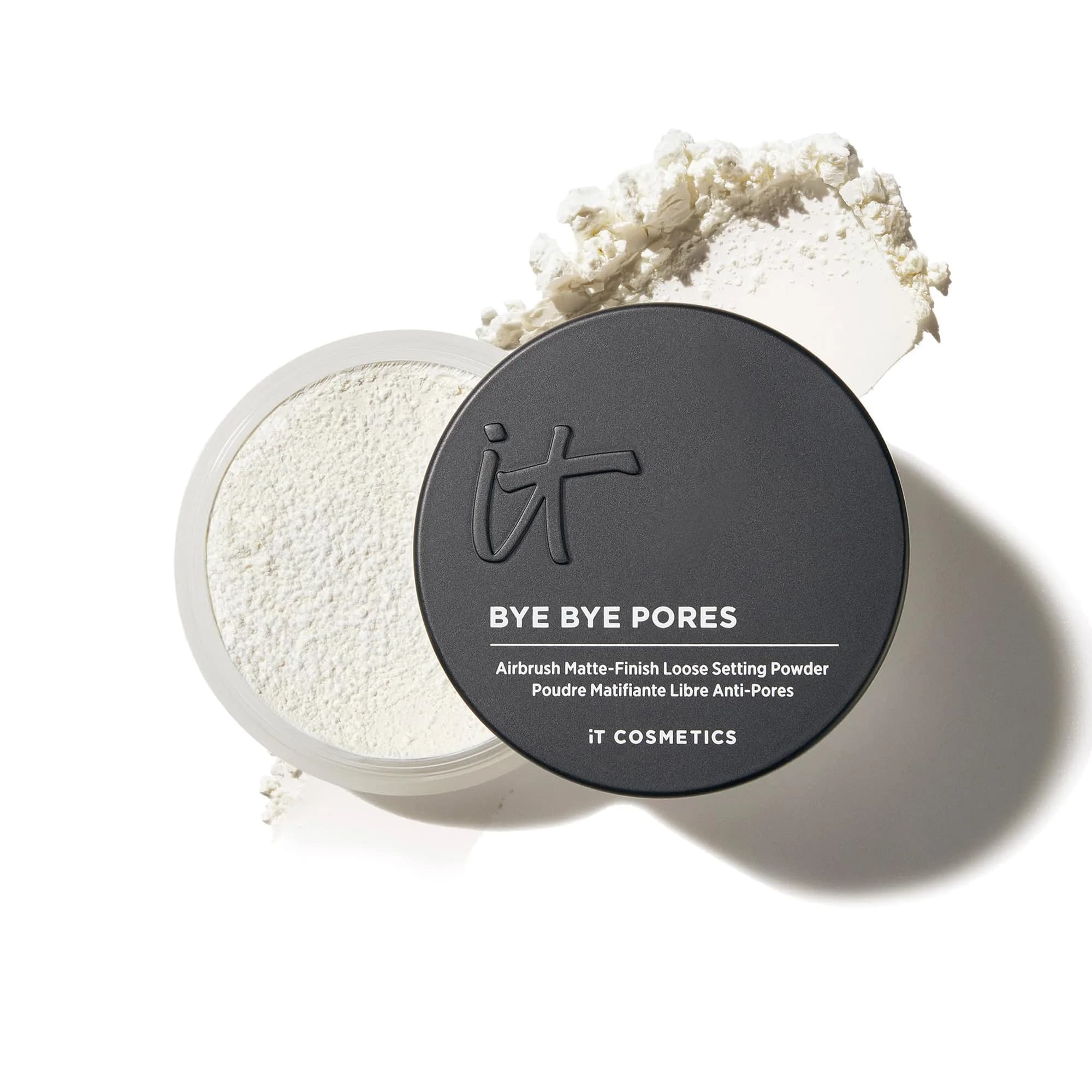 IT Cosmetics Bye Bye Pores Loose Setting Powder for Poreless Finish | Blurring, Translucent, Anti-Aging (70-120 chars) — 0.23 Ounce / 6.8 g