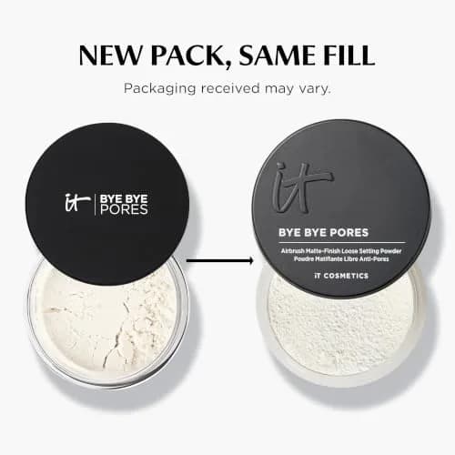 IT Cosmetics Bye Bye Pores Loose Setting Powder for Poreless Finish | Blurring, Translucent, Anti-Aging (70-120 chars) thumbnail 9