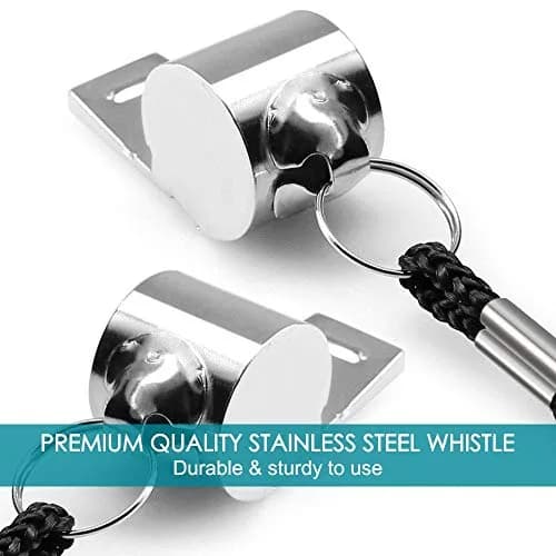 Fox 40 Classic Safety Whistle, Red | Loud, Pealess, 3-Chamber Design for Rescue & Sports thumbnail 4