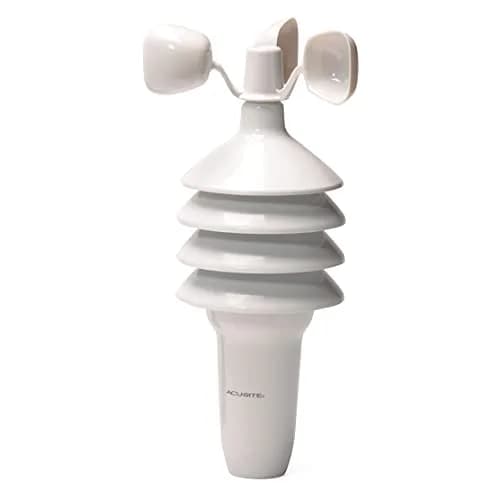 AcuRite 00634A3 Wireless Weather Station with Wind Sensor, Black 1.27 kg (2.78 lb) | Accurate Local Forecasting thumbnail 5