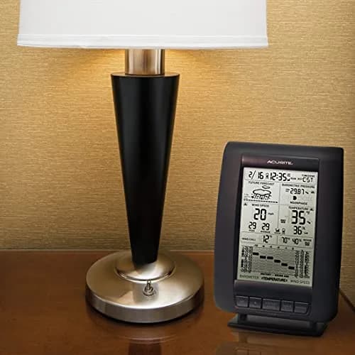 AcuRite 00634A3 Wireless Weather Station with Wind Sensor, Black 1.27 kg (2.78 lb) | Accurate Local Forecasting thumbnail 3