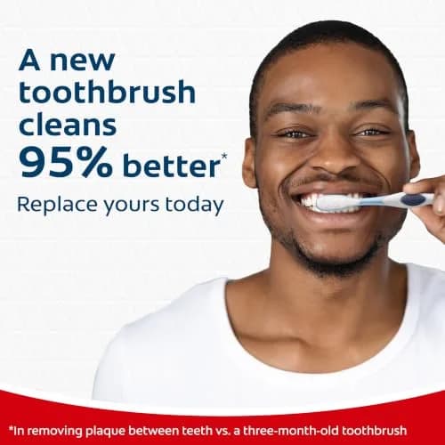 Colgate 360 Deep Clean Soft Toothbrushes, 4 Count (Pack of 1) | Multi-Height Bristles & Tongue Cleaner thumbnail 7