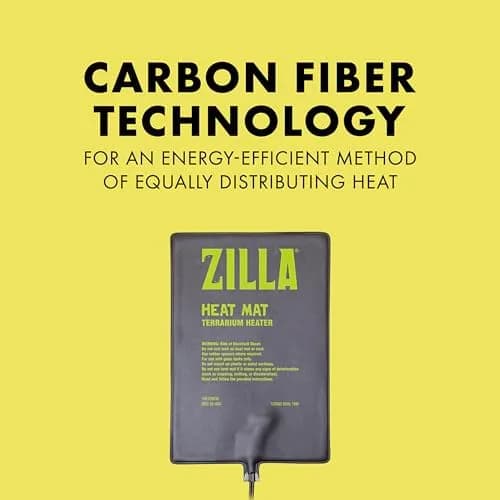 Zilla Heat Mat for Reptiles, Terrarium Heater, Medium, 8 Watt | Self-Regulating Infrared Heat thumbnail 2