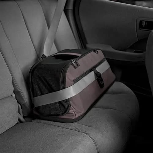 Sleepypod® Air Airline Approved Pet Carrier, Crash Tested, Dark Chocolate | In-Cabin Travel Bed & Car Seat thumbnail 4