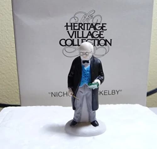 Department 56 Dickens Village Series Nicholas Nickleby Characters #59293 Set of 4 Figurines | Handpainted Porcelain thumbnail 4