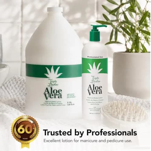 Triple Lanolin Aloe Vera Soothing Lotion 590ml (20 Fl Oz) | Professional Hydration for All Skin Types thumbnail 6