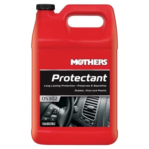 Mothers Protectant 1 Gallon (3.78 L) | Long-Lasting UV Protection for Rubber, Vinyl & Plastic thumbnail 1