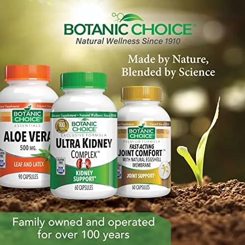 Botanic Choice Ultra Kidney Complex Kidney Support Supplement, 60 Capsules | Herbal Kidney Support with Toxin Flush thumbnail 8