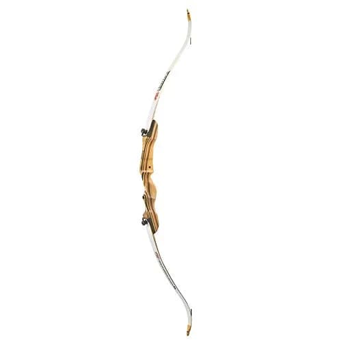 PSE ARCHERY Razorback Traditional Takedown Recurve Bow 62"- 30 | Beginner-Friendly, Handcrafted from Walnut & Maple thumbnail 1