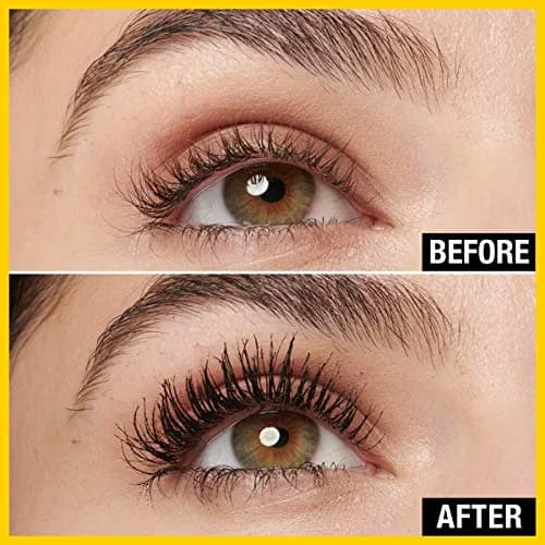 Maybelline Mascara Volum' Express Colossal Washable 0.31 Fl Oz | 9X Volume, Clump-Free, Ophthalmologist Tested thumbnail 5