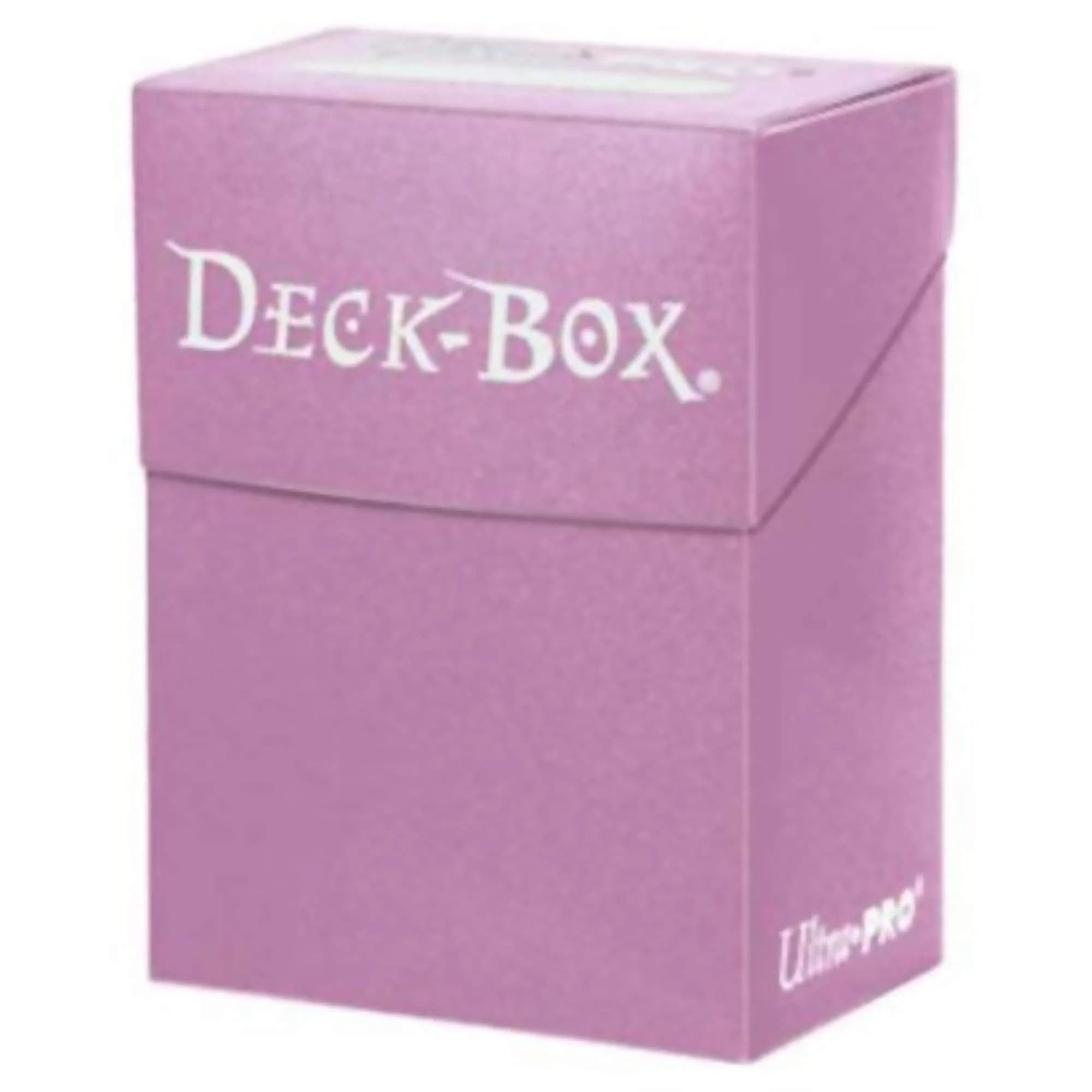 Ultra PRO Standard Deck Box 80-Count Pink | Archival-Safe Polypropylene - main product image