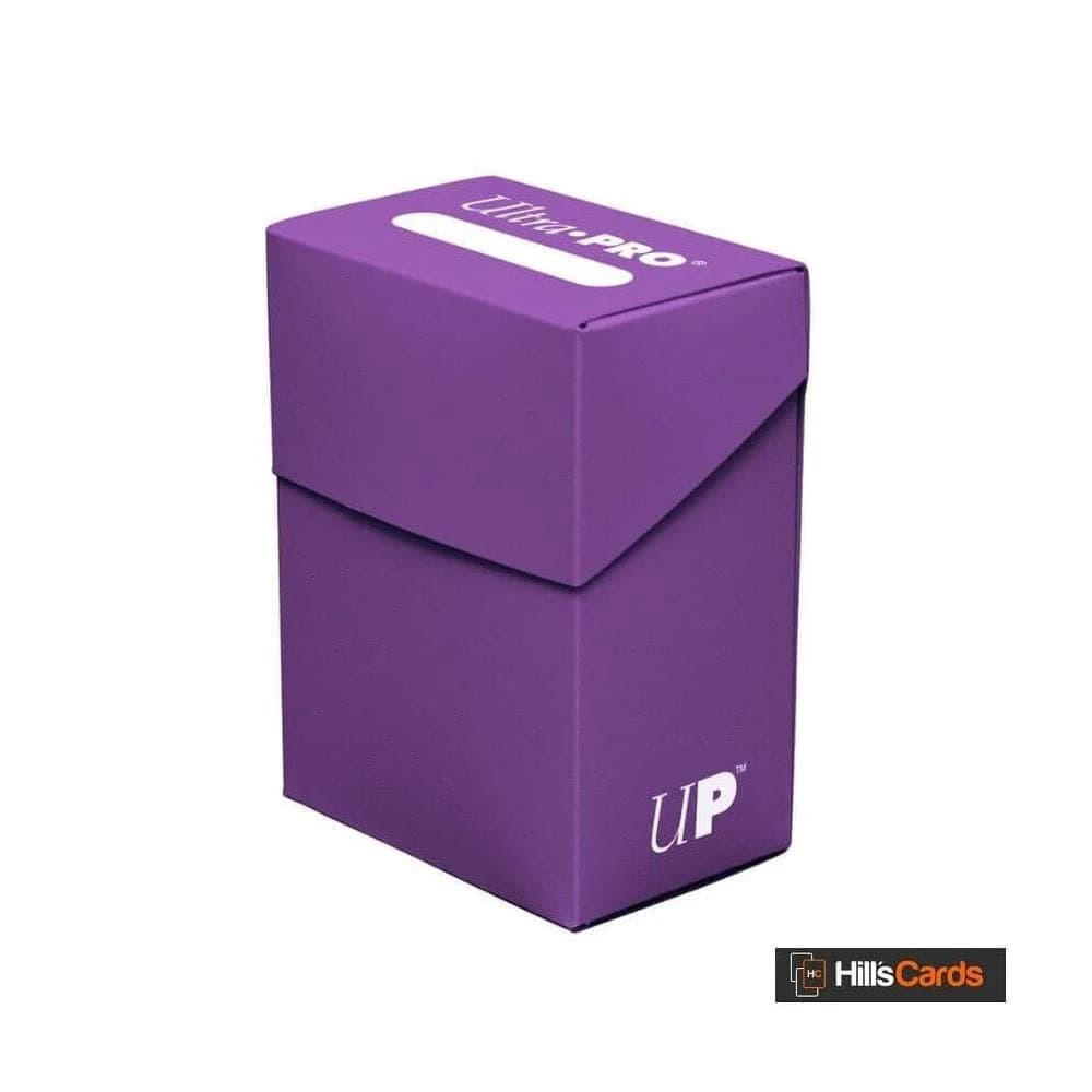 Ultra PRO Standard Deck Box, 80-Count, Purple | Archival-Safe Polypropylene - view 3