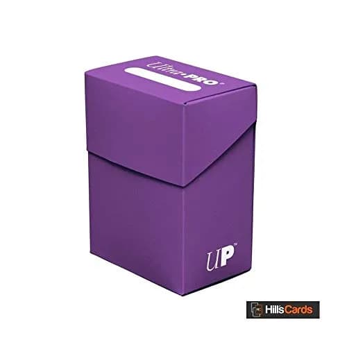 Ultra PRO Standard Deck Box, 80-Count, Purple | Archival-Safe Polypropylene thumbnail 3