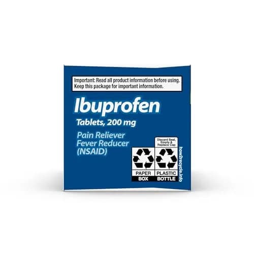 GoodSense Ibuprofen 200 mg Coated Tablets | Powerful Pain & Fever Relief for Adults & Children 12+ thumbnail 7