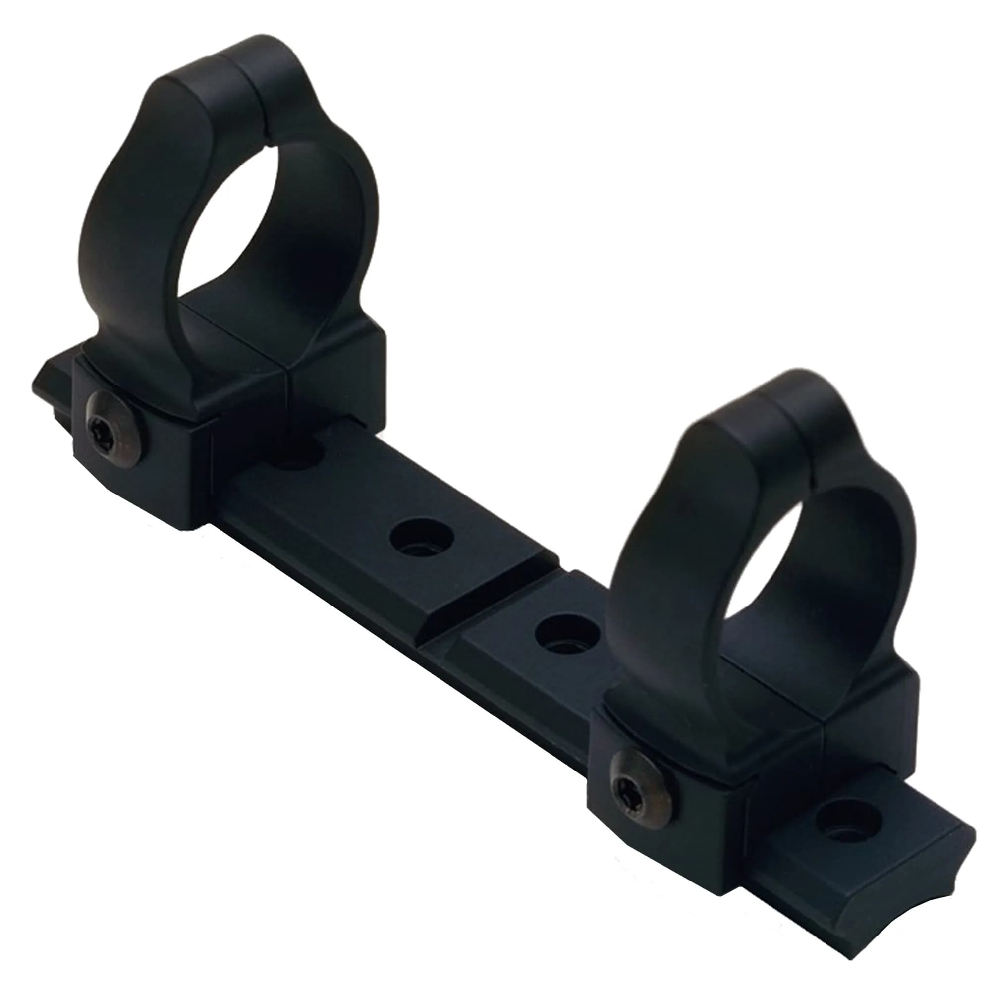 Blackpowder Products Inc. Medium Durasight Z-2 Alloy In-Line Rail Base System for Muzzleloaders (Black) | Fits CVA & Winchester
