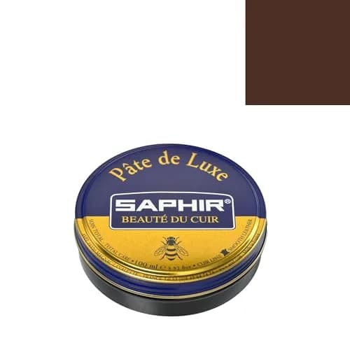 Saphir Pâte de Luxe Wax Shoe Polish 50ml (1.7 Fl Oz) | Natural Shine & Protection for Smooth Leather thumbnail 1