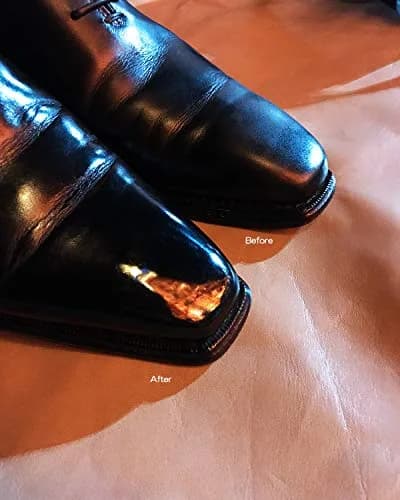 SAPHIR Pâte de Luxe Natural Wax Shoe Polish Mahogany 50ml (1.69 Fl Oz) | Superior Shine & Protection for Smooth Leather thumbnail 5