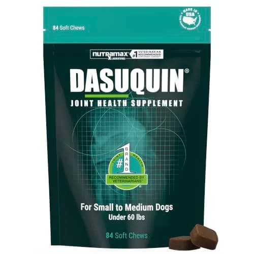 Nutramax Dasuquin Joint Supplement for Small/Med Dogs 84 Soft Chews | Supports Healthy Joints & Cartilage thumbnail 1