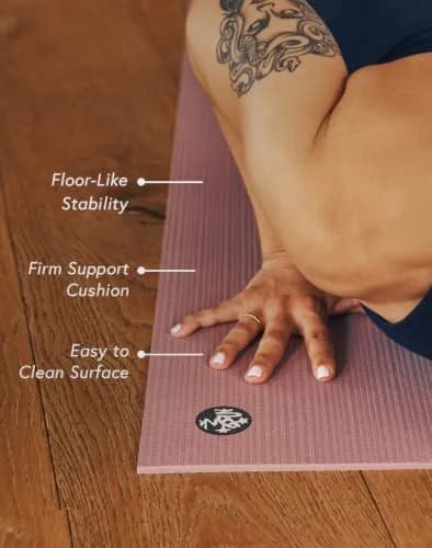 Manduka PROlite Yoga Mat Midnight 71 x 24 in, 4.7mm | Supportive, Lightweight, OEKO-TEX Certified thumbnail 6