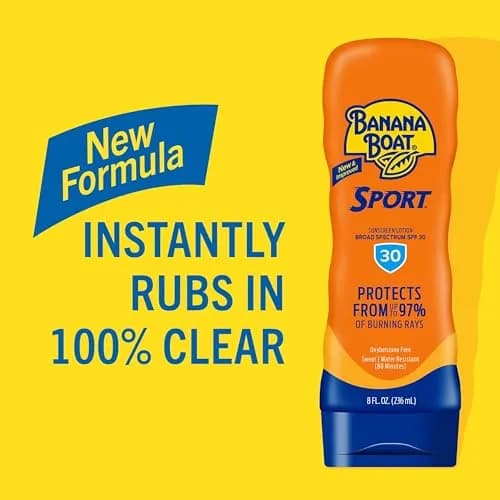 Banana Boat Sport SPF 30 Sunscreen Lotion 237ml (8 Fl Oz) | Sweat & Water Resistant 80 Min thumbnail 2