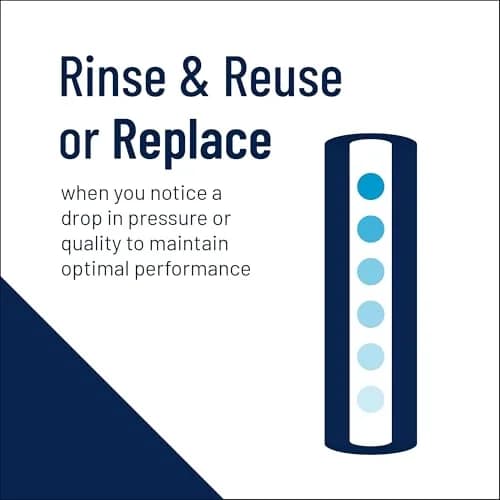 Pentair Pentek R30-20BB Big Blue Sediment Water Filter 20" x 4.5" | 30 Micron, Reusable, Whole House Filtration thumbnail 4