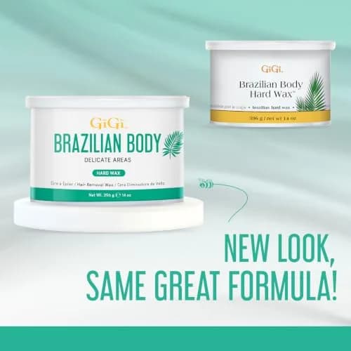 GiGi Brazilian Body Hard Wax for Hair Removal 396g (14 oz) | Non-Strip Wax for Coarse Hair thumbnail 8