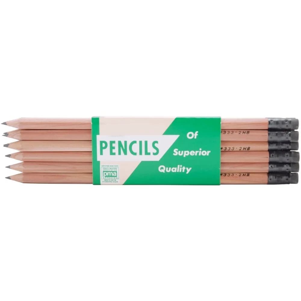 GENERAL'S Cedar Pointe No. 2 Pencil 12-pack | HB Hardness, California Cedar, USA